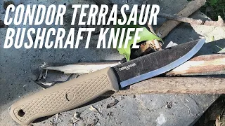 NEW Condor Terrasaur Bushcraft Knife: Mora Garberg Competition?  Under $50, 1095 Steel, Scandi Grind