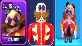 Sonic Forces vs Roblox Sonic Speed Simulator vs Fall Guys - Use Just Doctor Eggman Skin Gameplay