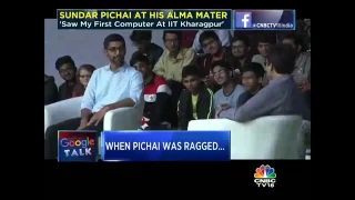 Google Talk: Sundar Pichai At His Alma Mater, IIT Kharagpur- Part 1