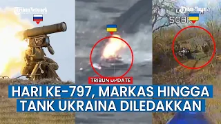 UPDATE HARI KE-797 Rusia vs Ukraina, Drone FPV Rusia Hancurkan Parit Tentara Ukraina secara Brutal