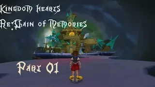 Kingdom Hearts Re:Chain of Memories (PS4 Pro) Walkthrough - [Pt.01] - Traverse Town (1st Floor)