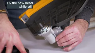 How to change cutting head on your STIGA petrol brushcutter