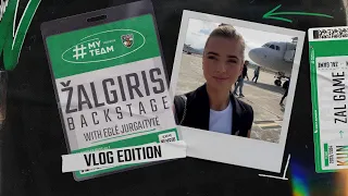 #ŽalgirisBackstage vlog‘as: pirmoji E.Jurgaitytės Eurolygos išvyka