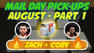 Mail Day Pick-ups for August (Part 1) 🔥 It's the Coby & Zach Show! (Plus many more)