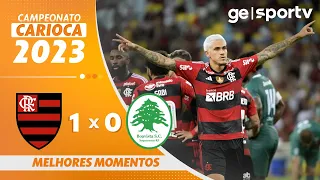 FLAMENGO 1 X 0 BOA VISTA | MELHORES MOMENTOS | 6ª RODADA DO CARIOCA 2023 | ge.globo