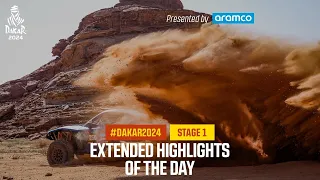 Extended highlights of Stage 1 presented by Aramco - #Dakar2024