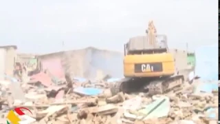 The Ablekuma West assembly continues the demolition  of houses at Gbegbeyise