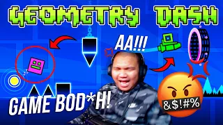 GAME PALING BENGONG🤬💢 PENAH AKU MAIN!!! - Geometry Dash (Malaysia) | Random Game #2