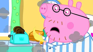 Le Papa Cochon Brûle les Toasts | Les histoires de Peppa Pig