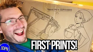 Unboxing the Creality CR-30 - Naomi Wu's #3DPrintMill BELT PRINTER!