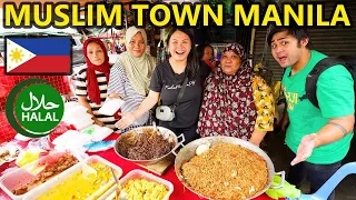 HALAL FILIPINO STREET FOOD! Quiapo Manila's MUSLIM TOWN FOOD TOUR! Manila Street Food Philippines