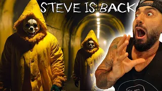 HOMELESS GUY DRESSED AS IT CLOWN TRAPPED ME IN A HAUNTED TUNNEL GONE WRONG (STEVE IS BACK)