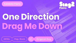 One Direction - Drag Me Down (Karaoke Piano)