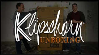 Klipschorn AK6 Unboxing