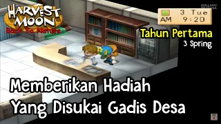 Memberikan Hadiah yang Disukai Gadis Desa Harvest Moon Back To Nature