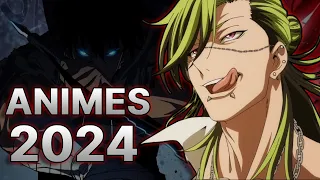 TOP 10 ANIMES MAIS AGUARDADOS DE 2024!!!