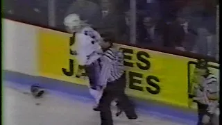 Marty McSorley vs Donald Dufresne - Mar 15, 1989