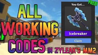 ⭐ ALL WORKING CODES IN ZYLEAK'S MURDER MYSTERY 2! (2023) ⭐