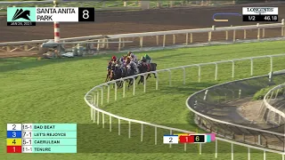 Coast of Roan wins Race 8 on Sunday, January 24th, 2021 at Santa Anita Park.