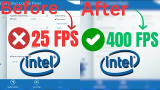 🔧 INTEL HD GRAPHICS: BEST SETTINGS TO BOOST FPS FOR GAMING 🔥 | Optimize Intel HD Graphics FOR GAMING