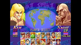 [TAS] Arcade Super Street Fighter II Turbo "playaround" by Dark Noob & SDR in 19:25.52