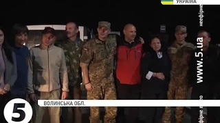 На Волині зустріли звільнених з ворожої неволі бійців 51-ї мехбригади