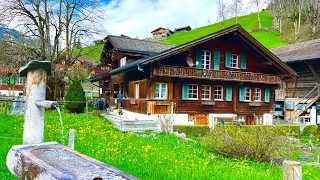 GRINDELWALD Switzerland🇨🇭Driving In Most Amazing Swiss Village _ SWISS ALPS