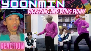 YOONMIN Bickering And Being Funny | REACTION