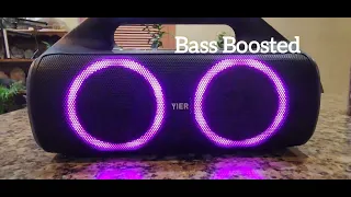 YIER BoomHero 1 Bluetooth Speaker Unboxing, Bass Test, Sound Test Review -WEAR HEADPHONES FOR TEST 🎧