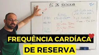 FREQUÊNCIA CARDÍACA DE RESERVA E ZONA ALVO DE TREINAMENTO