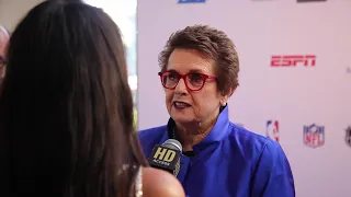 Billie Jean King Speaks on Equality