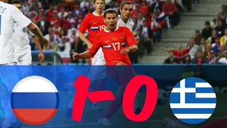 Greece vs Russia (0-1) Euro 2008  highlights