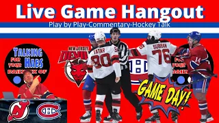 Montreal Canadiens @ New Jersey Devils - Talking Habs Live NHL Game Hangout 03/27/22