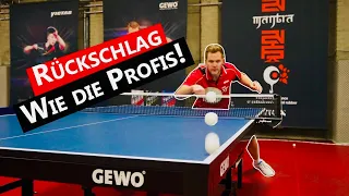 Dangerous response like the pros | Table tennis tricks