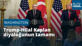 "Siz gazeteci olduğunuza emin misiniz?" Donald Trump - Hilal Kaplan diyaloğunun tamamı