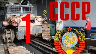 Ремонт бульдозера ДЭТ 250, Советский  монстр. Bulldozer det 250