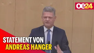 Andreas Hanger: Nationalratssitzung zum Budget