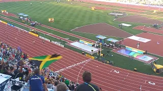 USA wins gold, Jamaica places second in women's 4×100m relay final