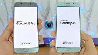 Samsung Galaxy J5 Pro (2017) vs A5 (2017) - Speed Test! (4K)