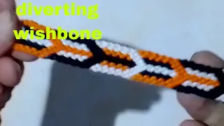 HOW TO MAKE BRACELET|STEP BY STEP|TUTORIAL FOR BEGINNERS|DIVERTING WISHBONE