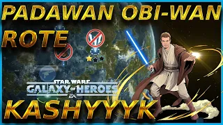 Padawan Obi-Wan on Kashyyyk (1/2 w/ Padme POW) - not great without his cron or his queen