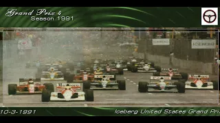 Geoff Crammond´s Grand Prix 4 : 1991 Season Round 1 - USA GP [100% Distance/Pro Mode/No Aids]