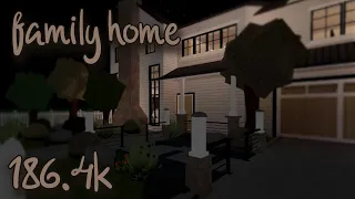 ✰Bloxburg - cute family home speed build✰