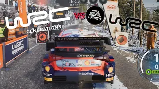 EA Sports WRC vs WRC Generations! | Hyundai i20 N Rally1 at Monte Carlo