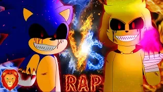 SONIC.EXE VS MIKECRACK.EXE 😈 RAP CANCION 🎤🎶 | BATALLA DE RAP SONIC VS MIKECRACK LEON PICARON