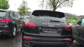 Цена на Porsche Cayenne с пробегом в Германии и древняя Alfa Romeo.