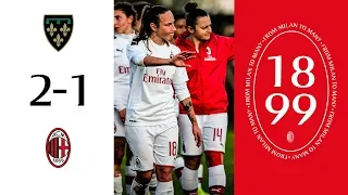 Highlights | Florentia 2-1 AC Milan | Matchday 8 Serie A Women 2019/20