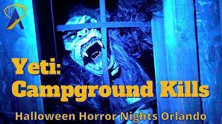 Yeti: Campground Kills Haunted House at Halloween Horror Nights Orlando 2023