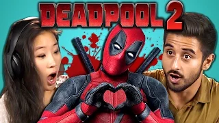 COLLEGE KIDS REACT TO DEADPOOL 2 TEASER TRAILER