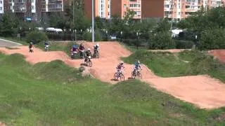 BMX 1-st round cup of Moscow - final 8 boys